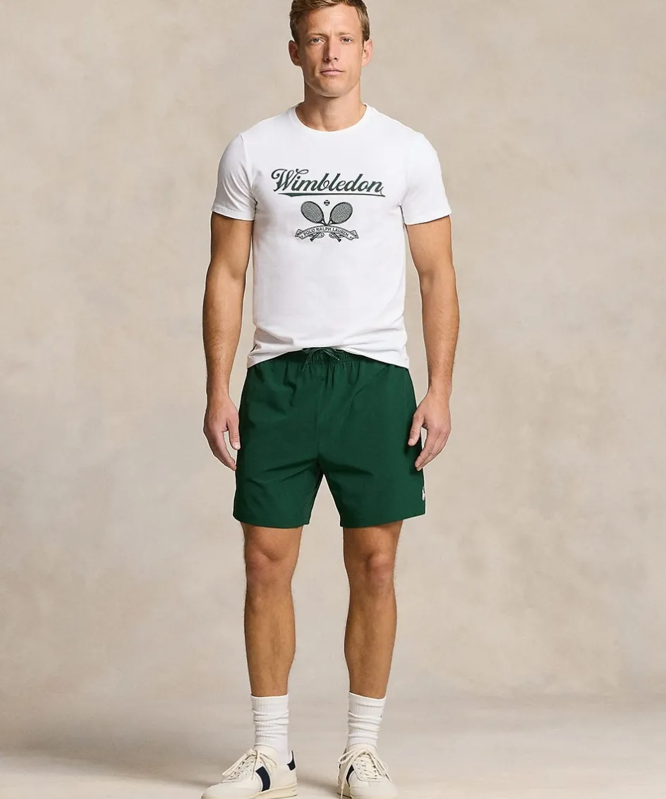 Wimbledon Polo Ralph Lauren Greensman Shorts - Dark Green- Trousers & Shorts
