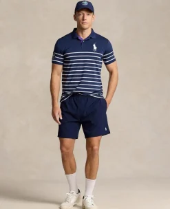 Wimbledon Polo Ralph Lauren Mens Ballboy Polo Shirt - Navy- Polo Shirts