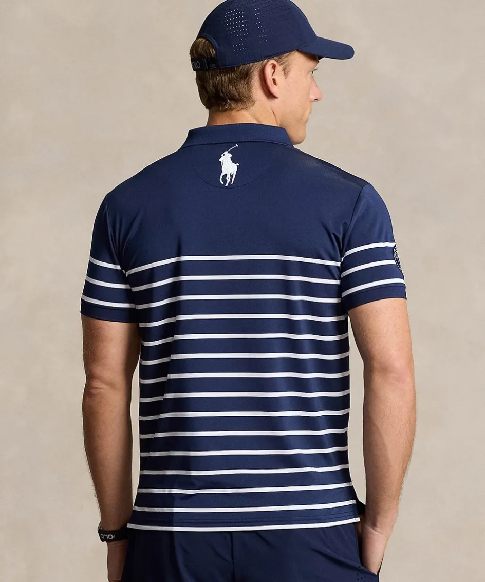 Wimbledon Polo Ralph Lauren Mens Ballboy Polo Shirt - Navy- Polo Shirts