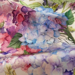 Wimbledon Silk Scarf - Floral- Scarves