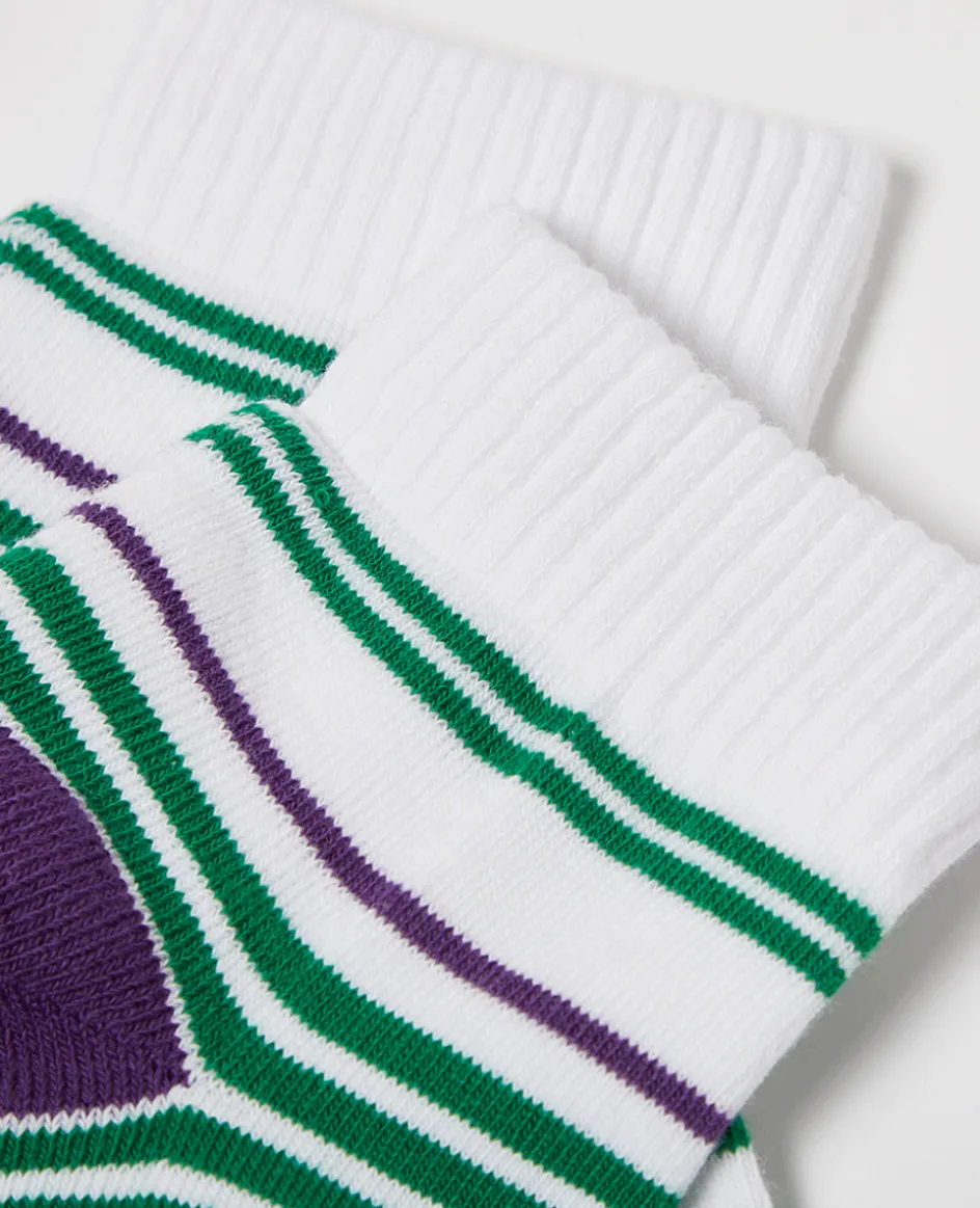 Wimbledon Socks Full Stripe- Accessories