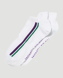 Wimbledon Socks Trainer Stripe- Accessories