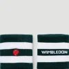 Wimbledon Strawberry Icon Sweatband Twin Pack in Green-Women Court Accessories|Accessories