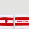 Wimbledon Strawberry Icon Sweatband Twin Pack in Red-Women Court Accessories|Accessories