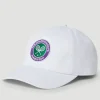 Wimbledon The Championships Logo Cap in White- Baseball Cap