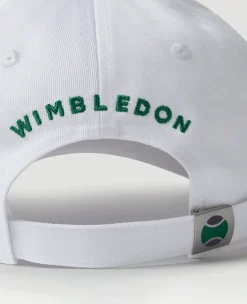 Wimbledon The Championships Logo Cap in White- Baseball Cap