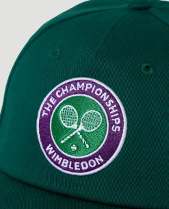 Wimbledon The Championships Logo Cap in Green- Baseball Cap