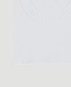 Wimbledon Towel White Logo Guest- Towels