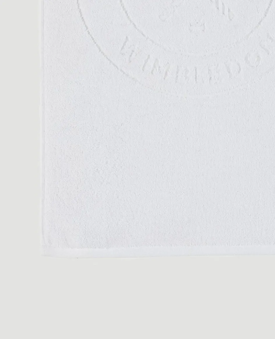 Wimbledon Towel White Logo Guest- Towels