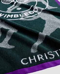 Wimbledon Championships Giant Towel 2024 - Classic Green & Purple- Towels