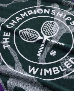 Wimbledon Championships Towel 2024 - Classic Green & Purple- Towels