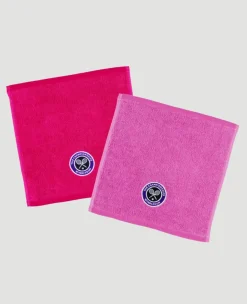 Wimbledon Face Towels - Seasonal Rose & Fuchsia- Towels