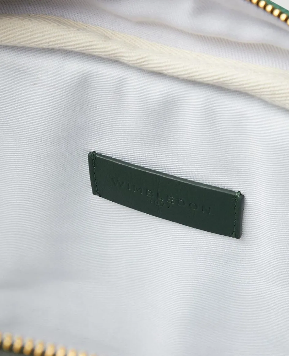 Wimbledon Leather & Canvas Backpack - Botanical- Backpack