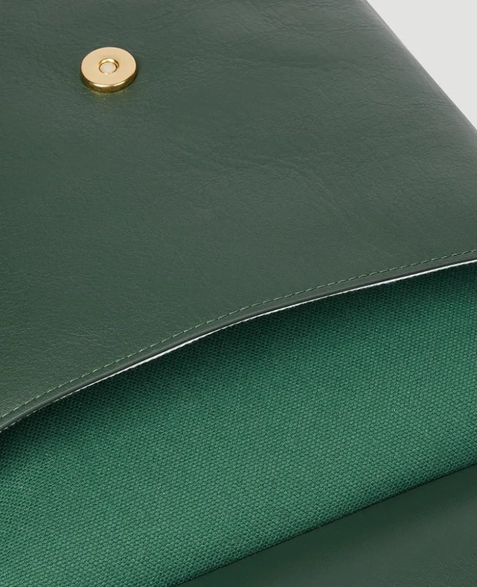 Wimbledon Leather & Canvas Backpack - Botanical- Backpack