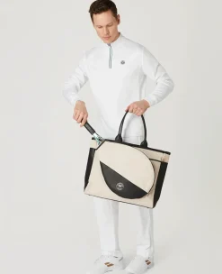 Wimbledon SW19 Tennis Tote Bag - Cream- Tote