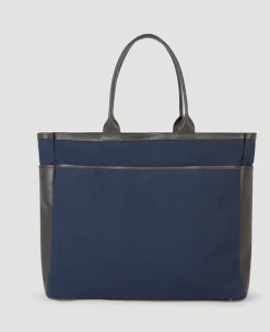 Wimbledon SW19 Tennis Tote Bag - Navy- Tote|Bags