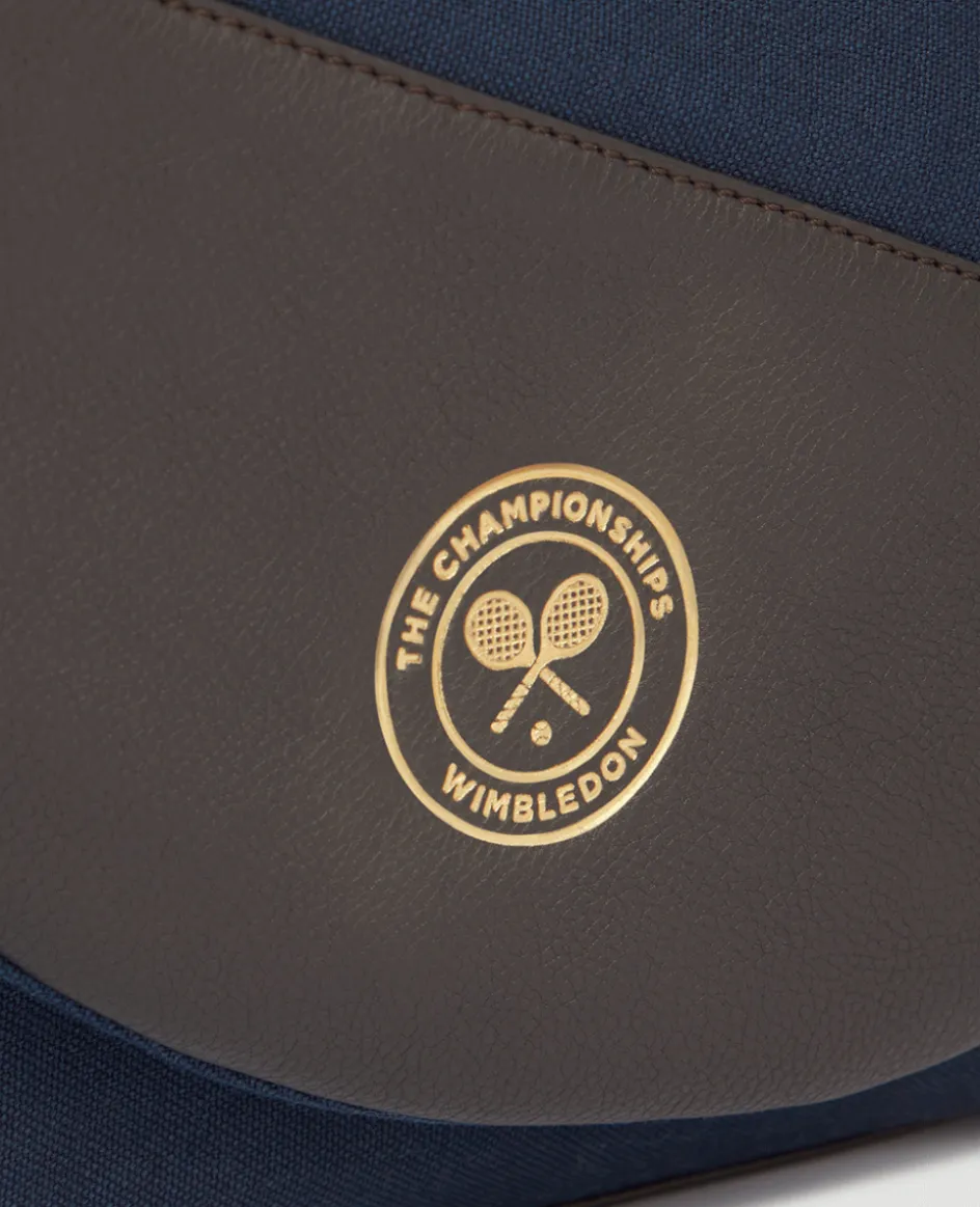 Wimbledon SW19 Tennis Tote Bag - Navy- Tote|Bags
