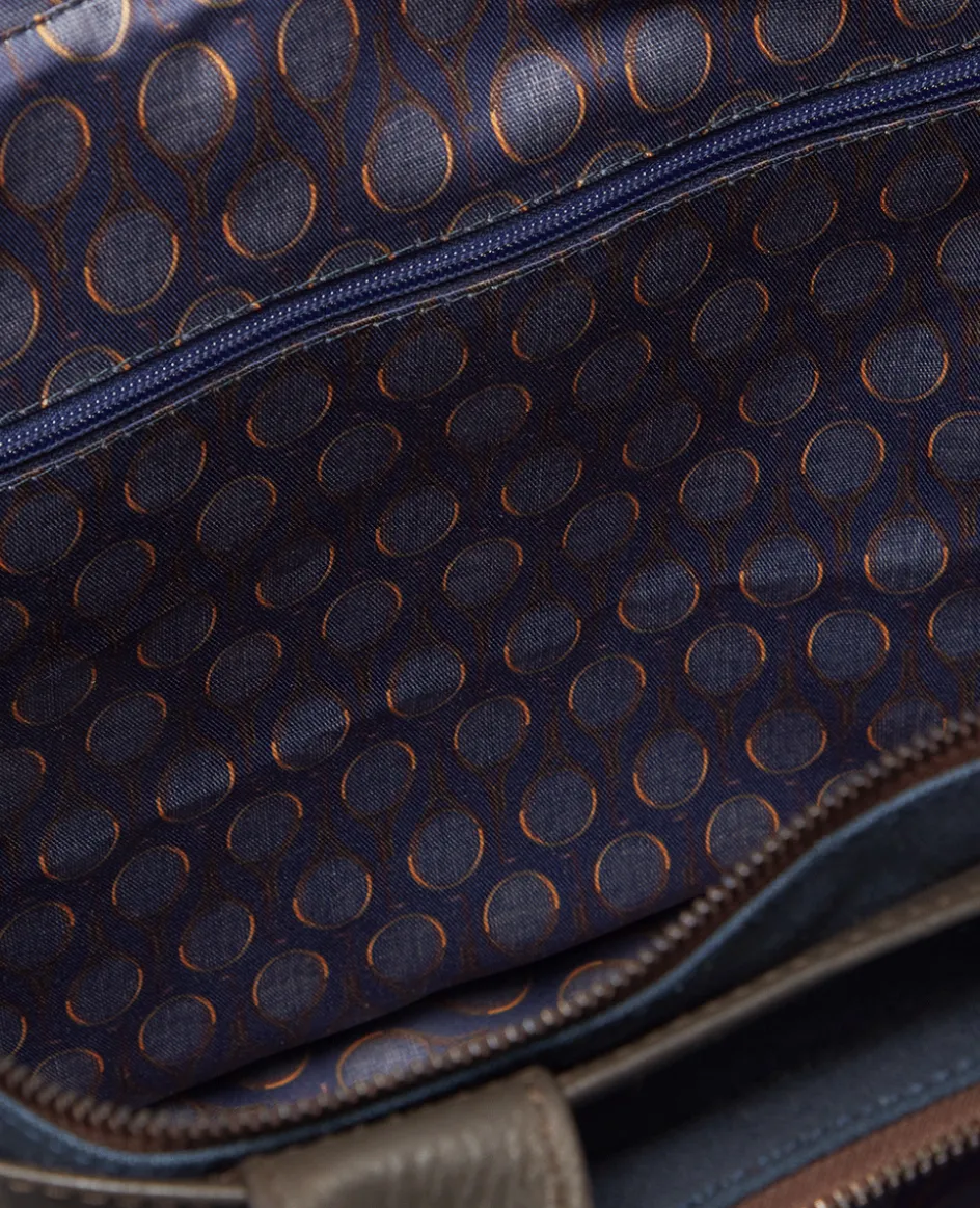 Wimbledon SW19 Tennis Tote Bag - Navy- Tote|Bags