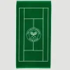 Wimbledon Tennis Court Beach Towel - Oversized- Towels