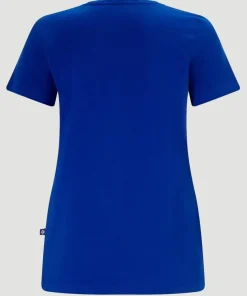 Wimbledon Women's Championships Logo T-Shirt - Ocean Blue-Women Tops & T-Shirts