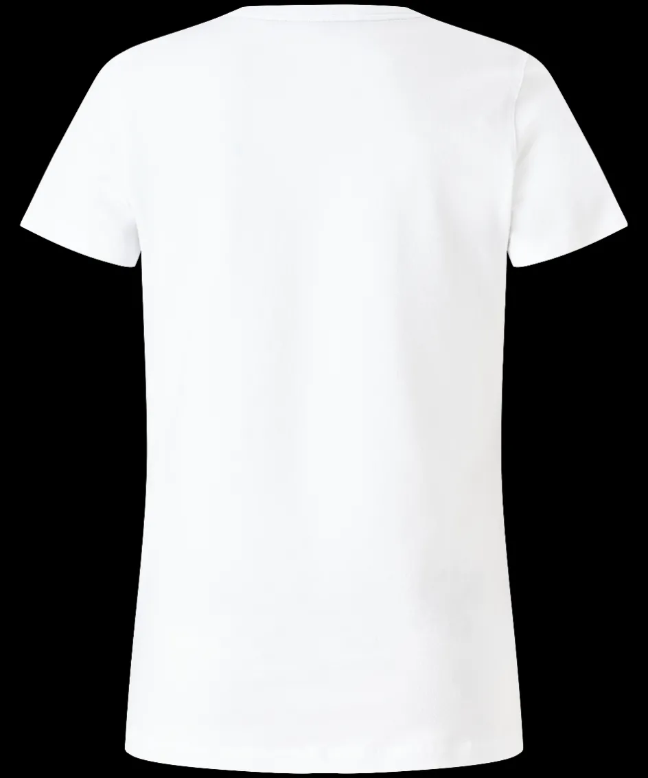 Wimbledon Women's Championships Logo T-Shirt - White-Women Tops & T-Shirts