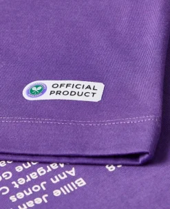 Wimbledon Womens Champions T-Shirt - Purple-Women Tops & T-Shirts