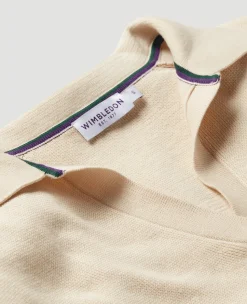 Wimbledon Womens Collared Open Neck Sweater-Women Knitwear