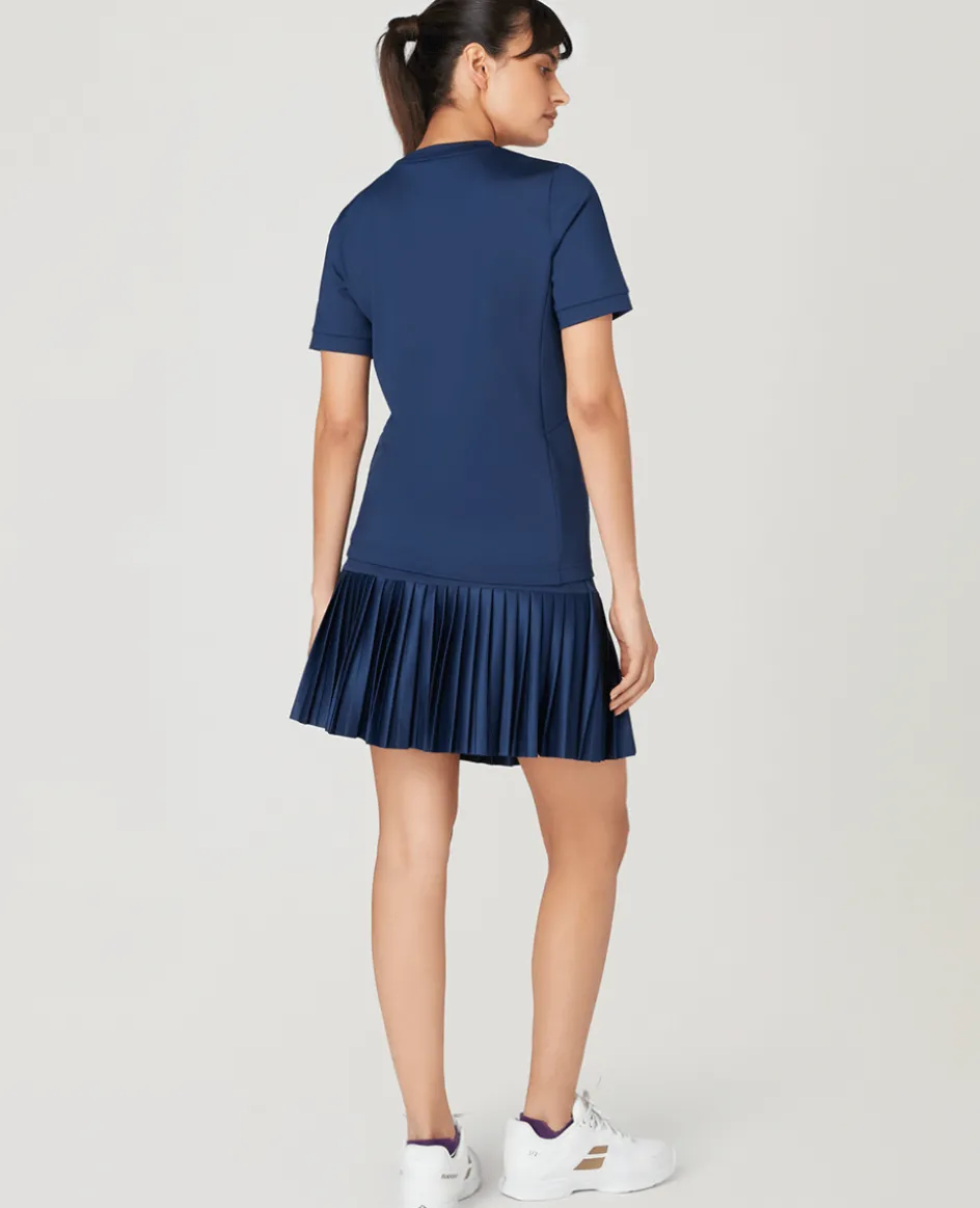 Wimbledon Women's Core Performance Skort - Navy-Women Dresses & Skorts|Dresses & Skirts