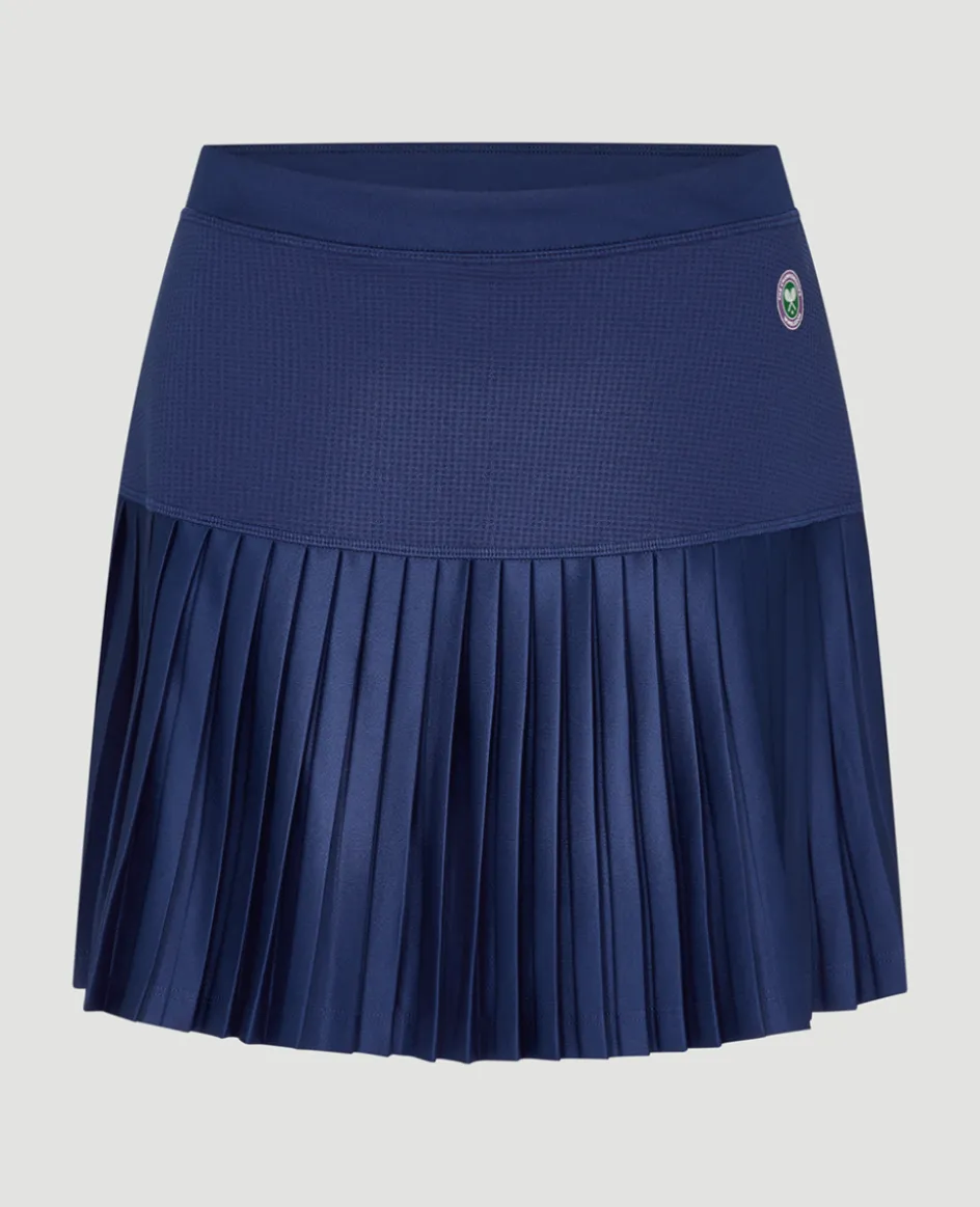 Wimbledon Women's Core Performance Skort - Navy-Women Dresses & Skorts|Dresses & Skirts