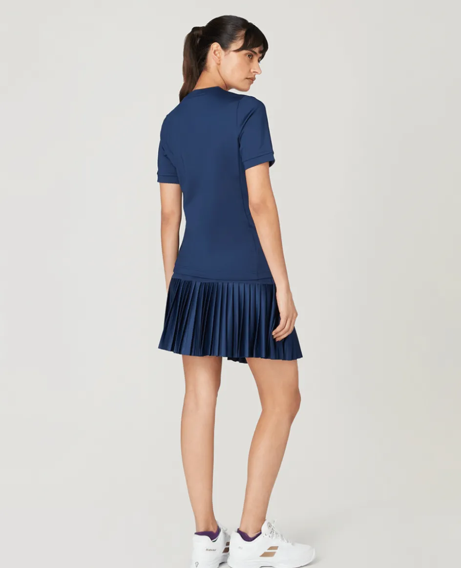 Wimbledon Women's Core Performance Tee - Navy-Women Tops & T-Shirts|Tops & T-Shirts