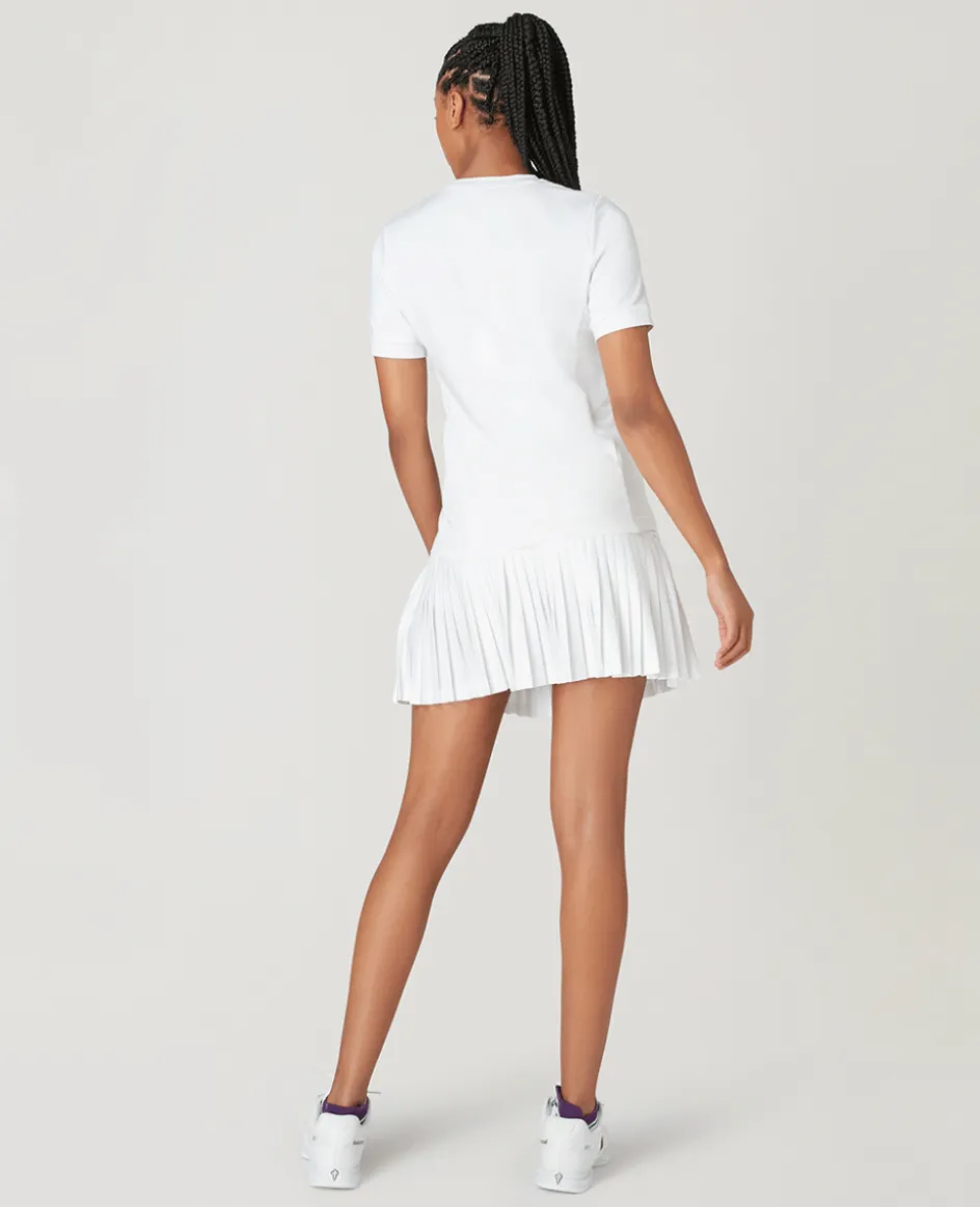 Wimbledon Women's Core Performance Tee - White-Women Tops & T-Shirts|Tops & T-Shirts