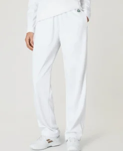 Wimbledon Women's Core Performance Track Pant - White-Women Trousers & Shorts|Trousers & Shorts