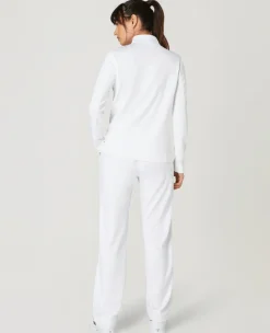 Wimbledon Women's Core Performance Track Pant - White-Women Trousers & Shorts|Trousers & Shorts