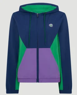 Wimbledon Womens Hooded Jacket - Multi-Women Jackets & Coats