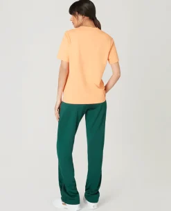 Wimbledon Womens London T-Shirt - Orange-Women Tops & T-Shirts