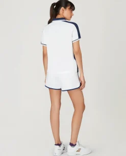 Wimbledon Womens Panel Polo - Multi-Women Tops & T-Shirts|Tops & T-Shirts