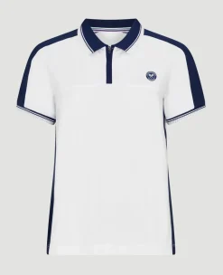 Wimbledon Womens Panel Polo - Multi-Women Tops & T-Shirts|Tops & T-Shirts