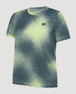 Wimbledon Womens Spray Performance T-Shirt - Lime-Women Tops & T-Shirts|Tops & T-Shirts