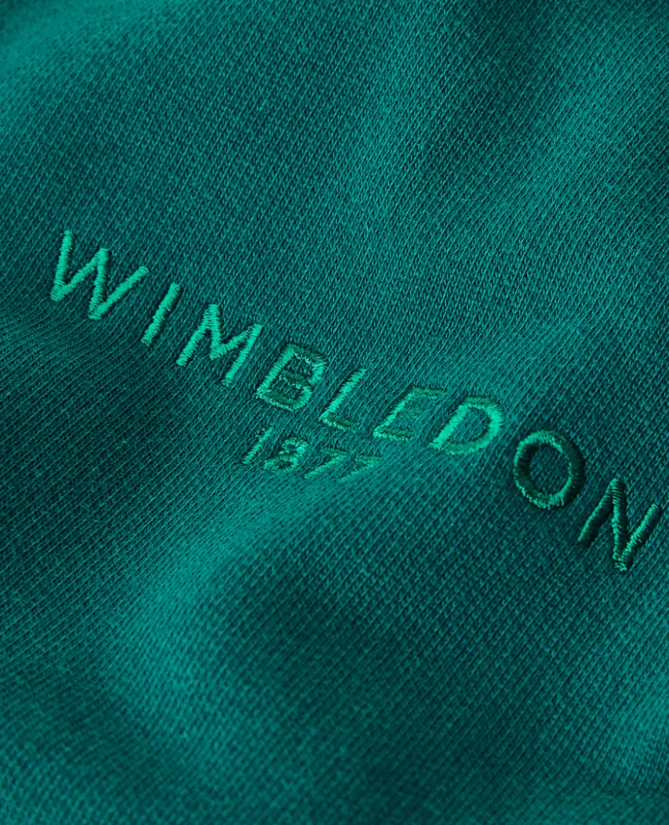 Wimbledon Womens 1877 Sweatpants - Green-Women Trousers & Shorts